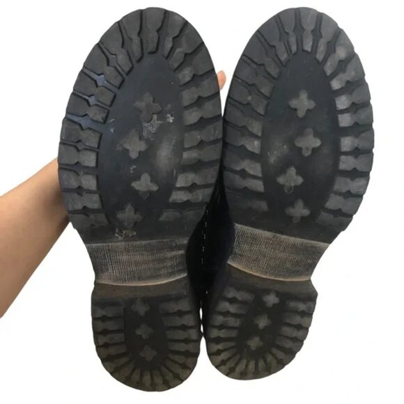 Steve Madden studded leather combat boots - Picture 9 of 13